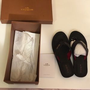 Never worn Coach Sandals | Size 8